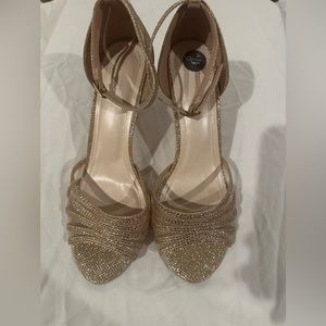 David Bridal’s Gold Sandal